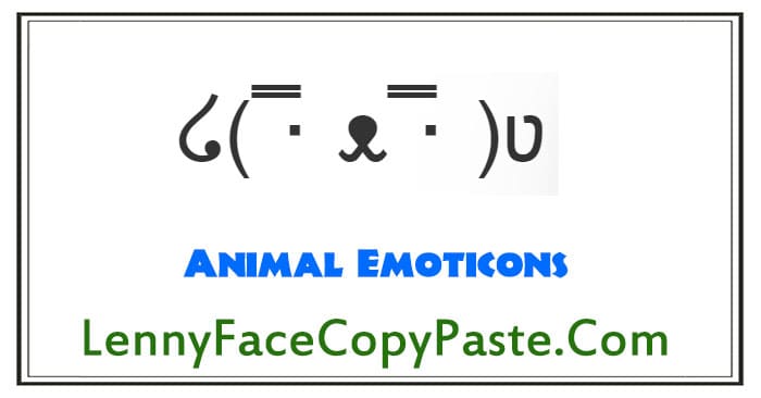 Animal Emoticons