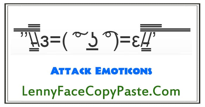 Attack Emoticons