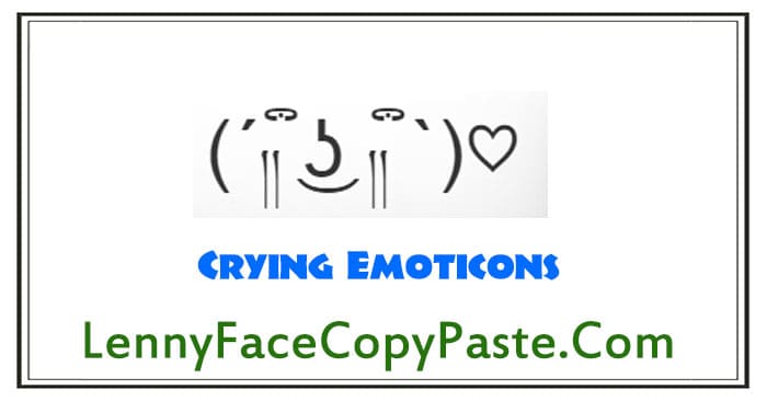 Crying Emoticons