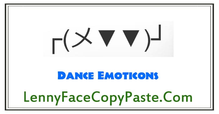 Dance Emoticons