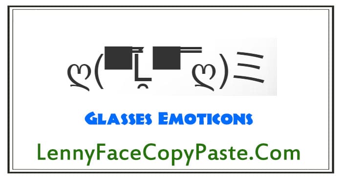 Glasses Emoticons