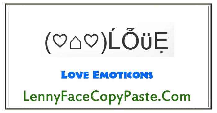Love Emoticons