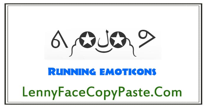 Running Emoticons