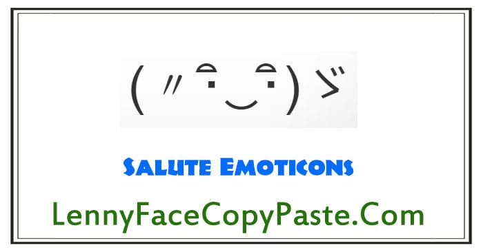Salute Emoticons