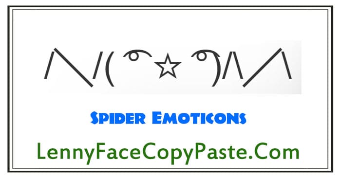 Spider Emoticons