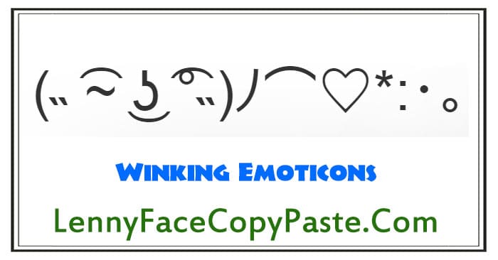 Winking Emoticons