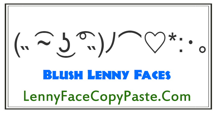 Blush Lenny Faces