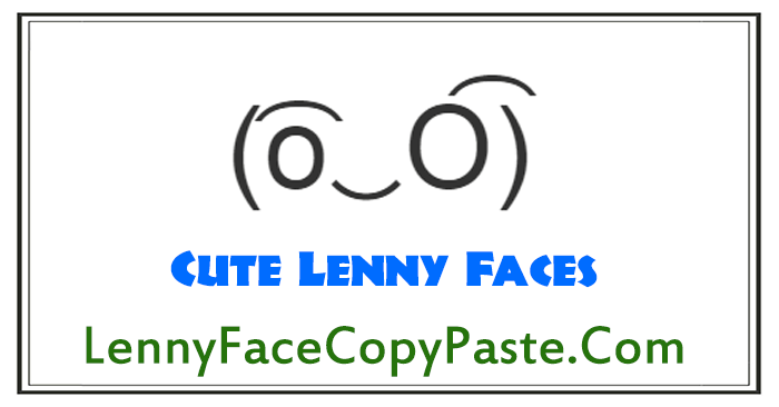 Cute Lenny Faces