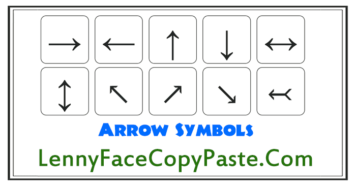 Arrow Symbols